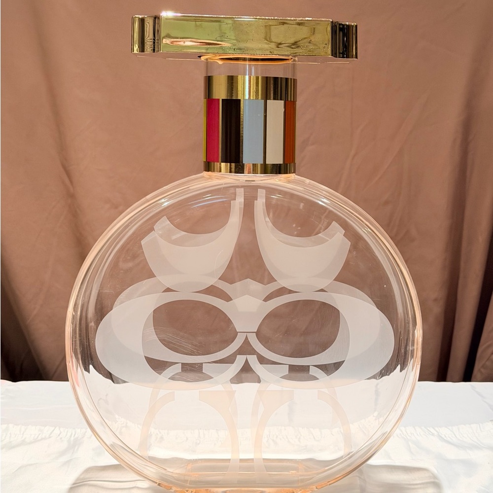 RARE Giant 16” Coach Legacy Factice – Oversized Designer Store Display Bottle